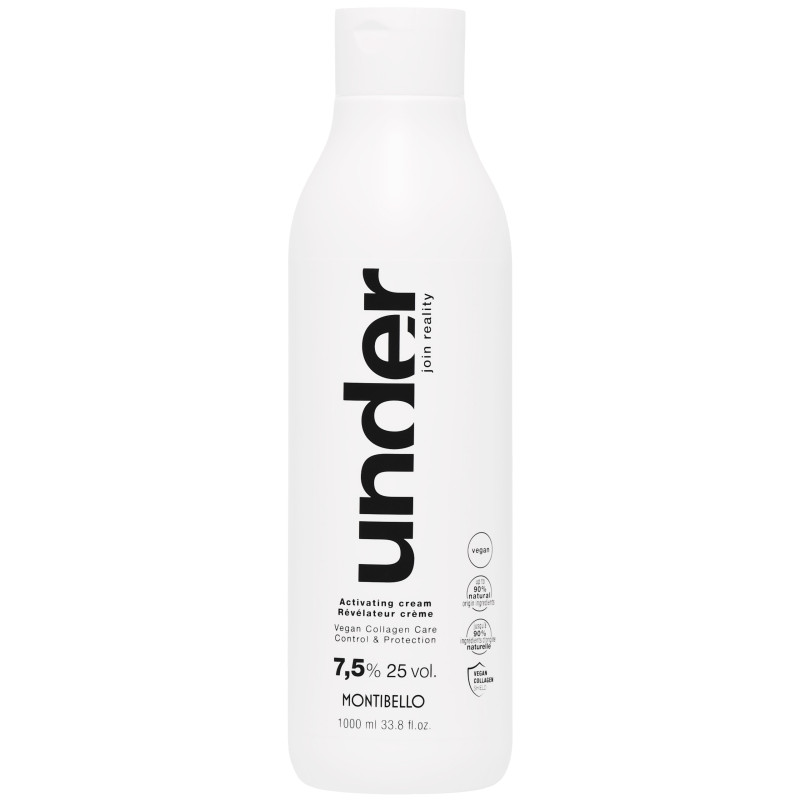 Montibello Under Activating Cream - oksydant do farb, 1000ml