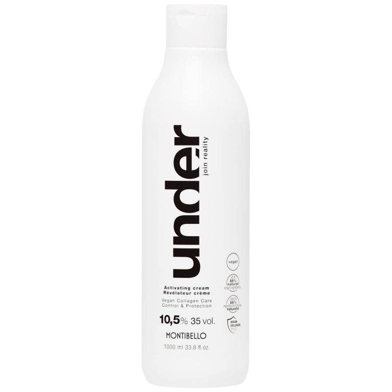 Montibello Under Activating Cream - oksydant do farb, 1000ml