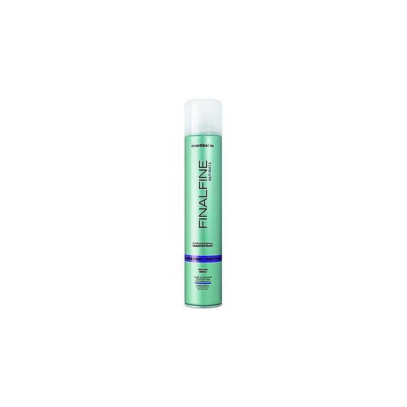 Montibello Finalfine Ultimate Flexible Strong Hairspray 500ml, lakier Montibello Finalfine Ultimate Flexible Strong Hairspray 500ml, lakier