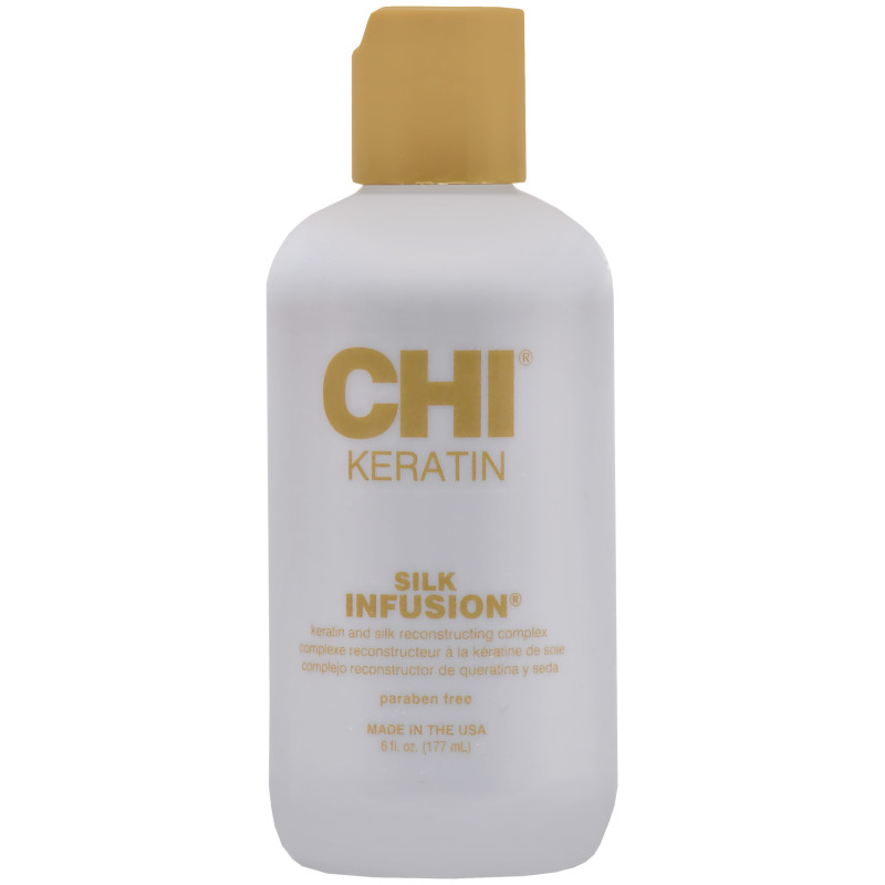 CHI Keratin Silk Infusion, Jedwab do włosów, wygładzający 177 ml