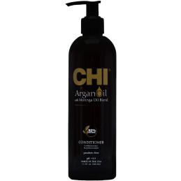 CHI Argan Oil Moringa, Odżywka regeneruje zniszczone i suche włosy 355ml