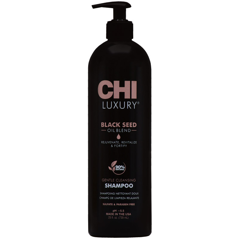 CHI Luxury Black Seed Oil, Szampon bez SLS, pielęgnujący 739ml