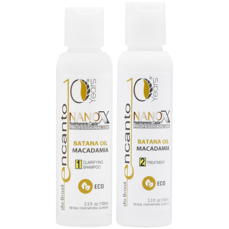ENCANTO DO BRASIL NANOX 2x 100ml Zestaw bez formaldehydu