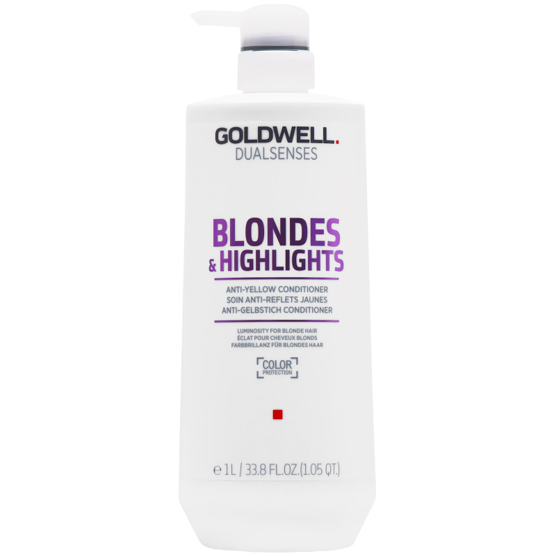Goldwell Blondes Highlights, odżywka do włosów poddanych zabiegom rozjaśniania 1000ml