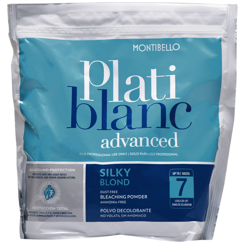 Montibello Platiblanc Advanced Silky Blond Level 7 500g, rozjaśniacz