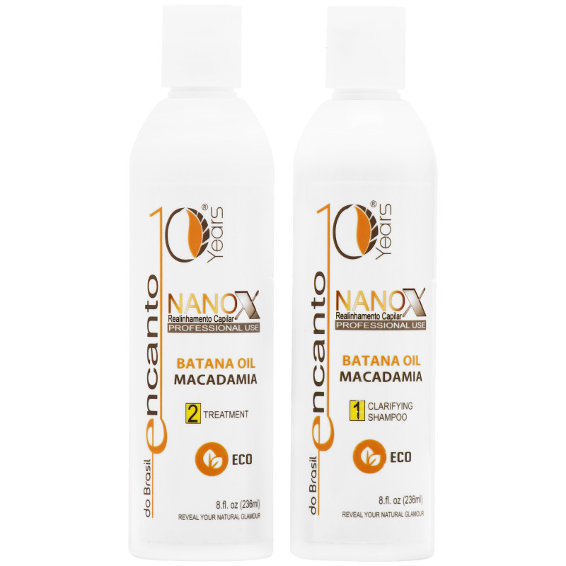ENCANTO DO BRASIL NANOX 2x 236ml Zestaw bez formaldehydu