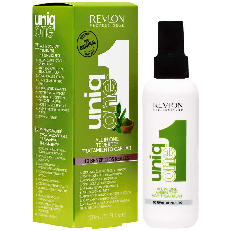 Revlon Uniq One Green Tea Scent, wielofunkcyjna odżywka do włosów w sprayu 150ml