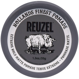 REUZEL Extreme Hold Matte  pomada utrwalająca do włosów o zapachu jabłka  35g