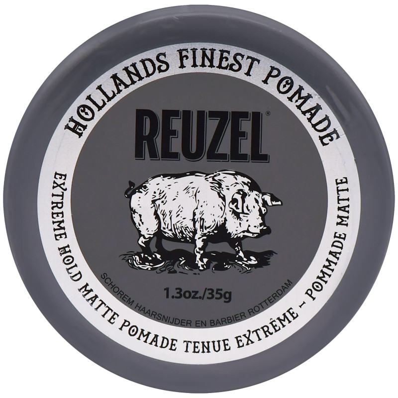 REUZEL Extreme Hold Matte  pomada utrwalająca do włosów o zapachu jabłka  35g