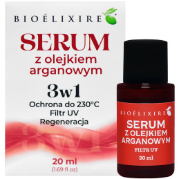 Bioelixire Olejek Arganowy do włosów zniszczonych i suchych 20ml