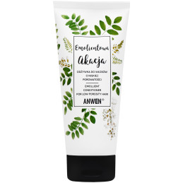 Anwen Emolientowa Akacja odżywka do włosów niskoporowatych 200ml