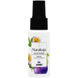 Anwen Olej Marakuja nawilżający olej do włosów wysokoporowatych 50ml