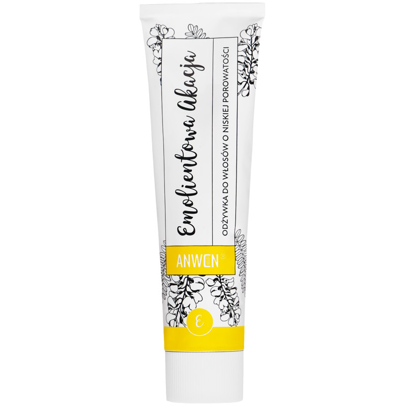 Anwen Emolientowa Akacja odżywka do włosów niskoporowatych 100ml