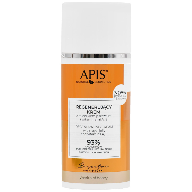 Apis Bogactwo miodu - regenerujący krem z mleczkiem pszczelim 100ml