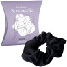Anwen SCRUNCHIE Bawełniana gumka do włosów czarna