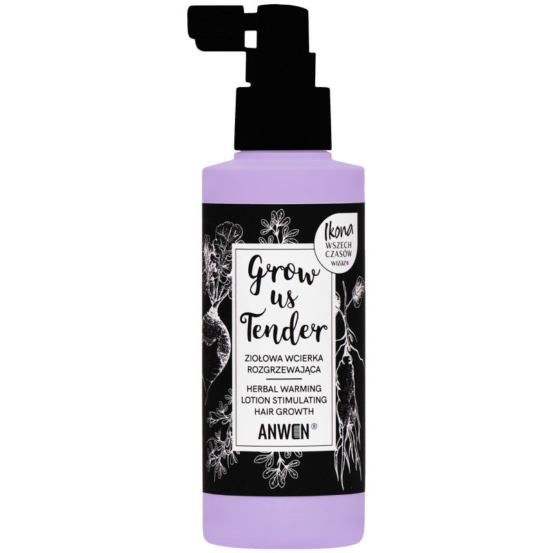Anwen Grow Me Tender ziołowa wcierka na porost i wypadanie włosów 150 ml