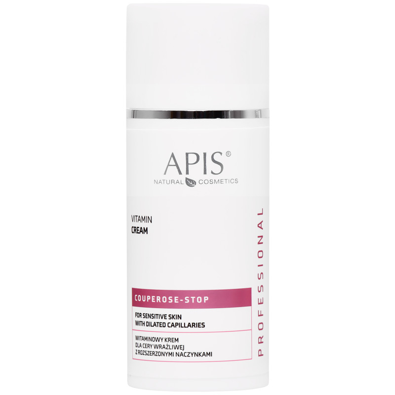 Apis Couperose-stop witaminowy krem do cery wrażliwej i naczynkowej 100 ml