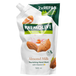 Palmolive Milk & Almond - kremowe migdałowe mydło w płynie do uzupełnienia 500ml