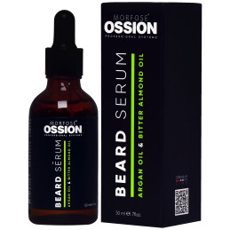 Morfose Ossion Beard Care Serum - Serum do brody z olejem arganowym i migdałowym, 50ml