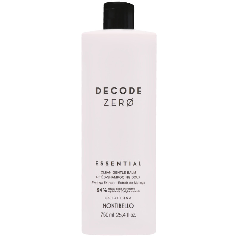 Montibello Decode Zero Esential Clean Gentle Balm – balsam odżywczy do włosów, 1000ml