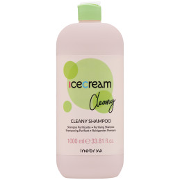 Inebrya Ice Cream Cleany - szampon przeciwłupieżowy do włosów, 1000ml
