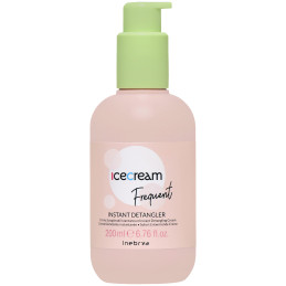Inebrya Ice Cream Frequent Instant Detangler - krem do rozplątywania włosów, 200ml