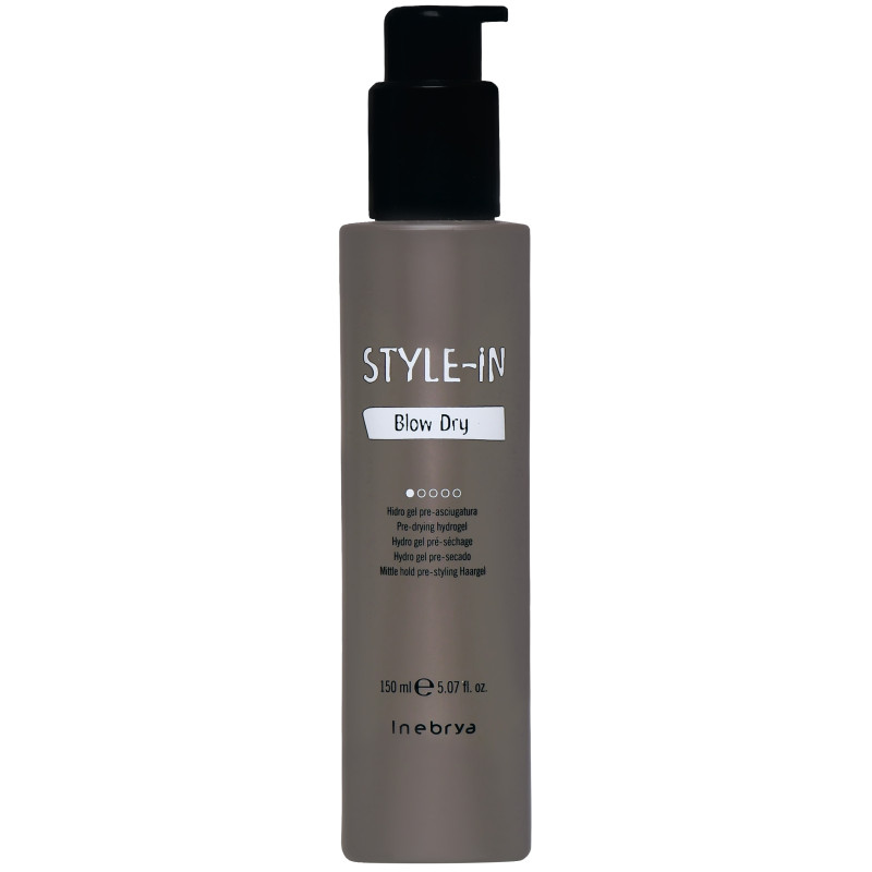 Inebrya Style-In Blow Dry - żel przyspieszający suszenie włosów, 150ml