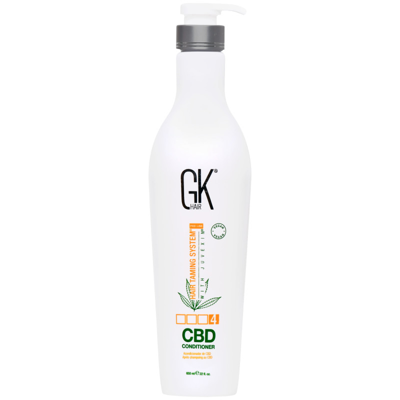 GKHair CBD - odżywka intensywnie nawilżająca z olejkiem CBD, 650ml