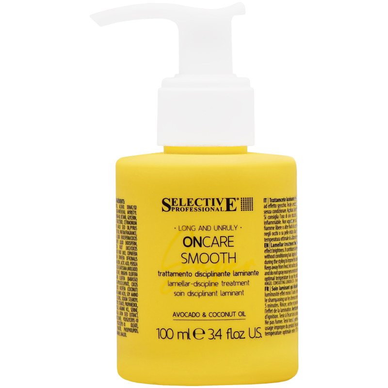 Selective On Care Smooth Long and Unruly - zabieg do laminacji włosów, 100ml