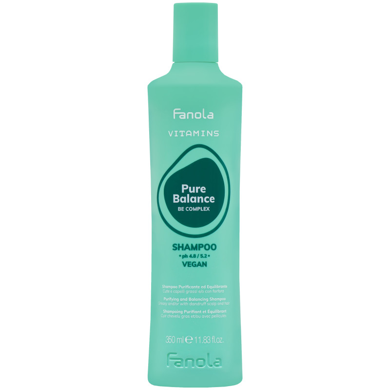 Fanola Vitamins Pure Balance - szampon przeciwłupieżowy, 350ml