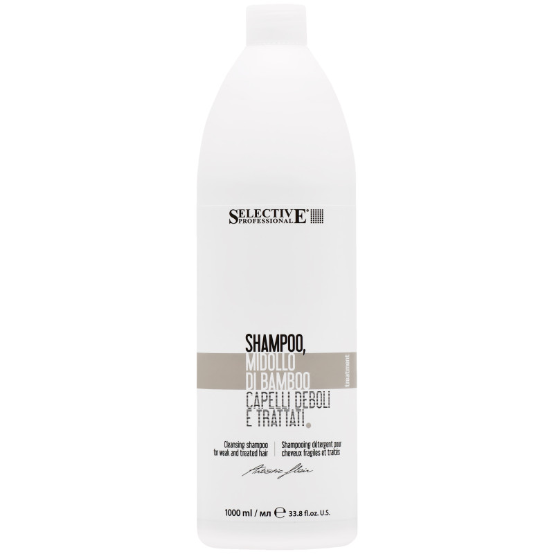 Selective Artistic Flair Midollo Di Bamboo - szampon wzmacniający do włosów słabych, 1000ml