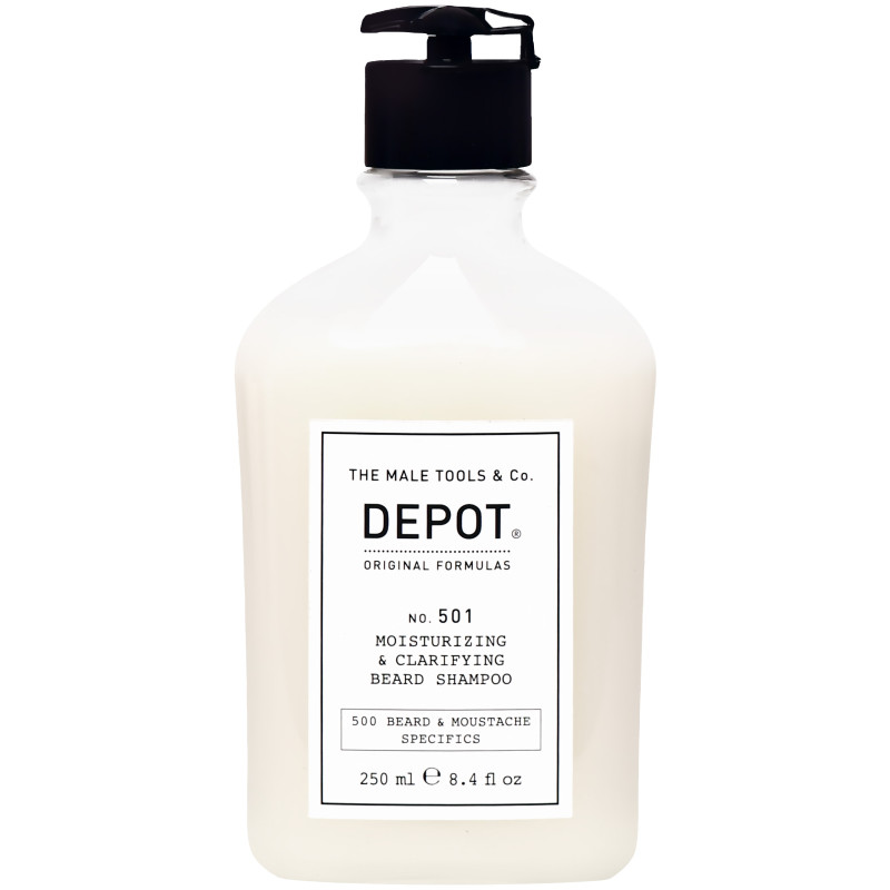 Depot No.501 Moisturizing - nawilżająco oczyszczający szampon do brody, 250ml