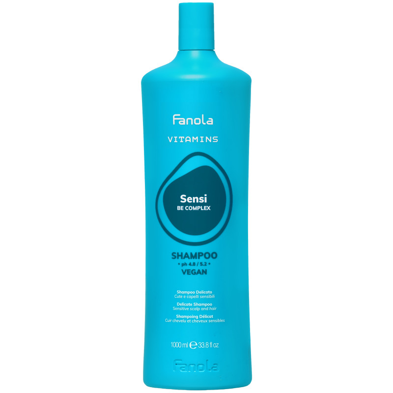 Fanola Vitamins Sensiti Scalp - witaminowy szampon do skóry głowy, 1000ml