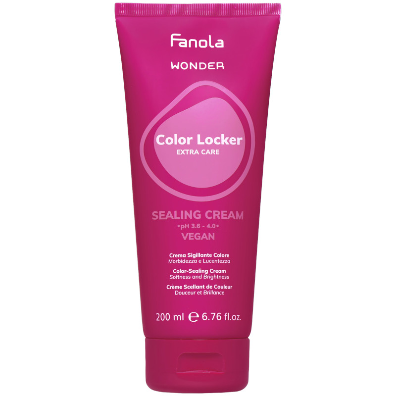 Fanola Color Locker Sealing Cream - krem do włosów farbowanych chroniący kolor, 200ml