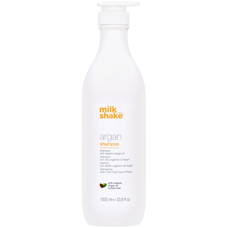 Milk Shake Argan Oil Shampoo – szampon do codziennej pielęgnacji z olejkiem arganowym, 1000ml