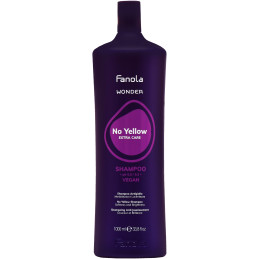 Fanola Wonder No Yellow Shampoo - szampon do włosów blond, 1000ml