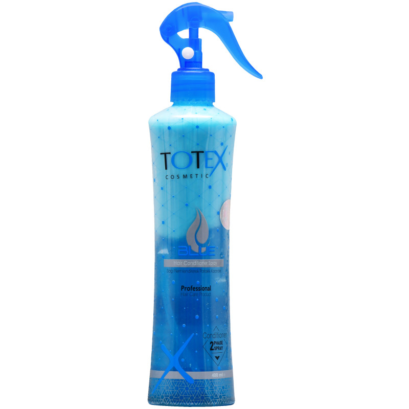 Totex Hair Conditioner Spray Blue - dwufazowa odżywka do włosów w sprayu, 400ml
