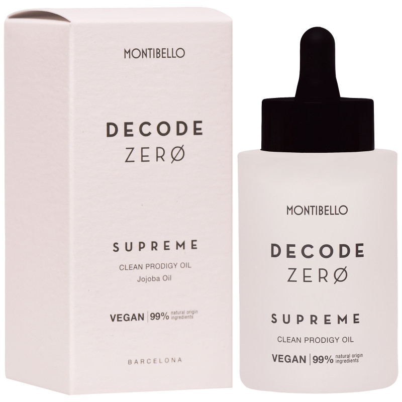 Montibello Decode Zero Supreme Oil - olejek do pielęgnacji włosów, 50ml