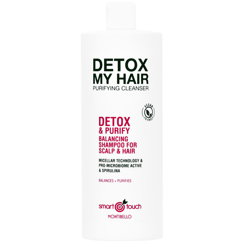 Montibello Smart Detox Purifying Cleanser, szampon do włosów 1000ml