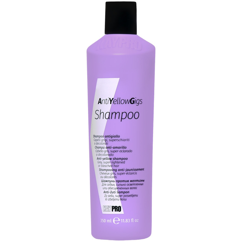 KayPro No Yellow Gigs - neutralizujący szampon do włosów blond, 350ml