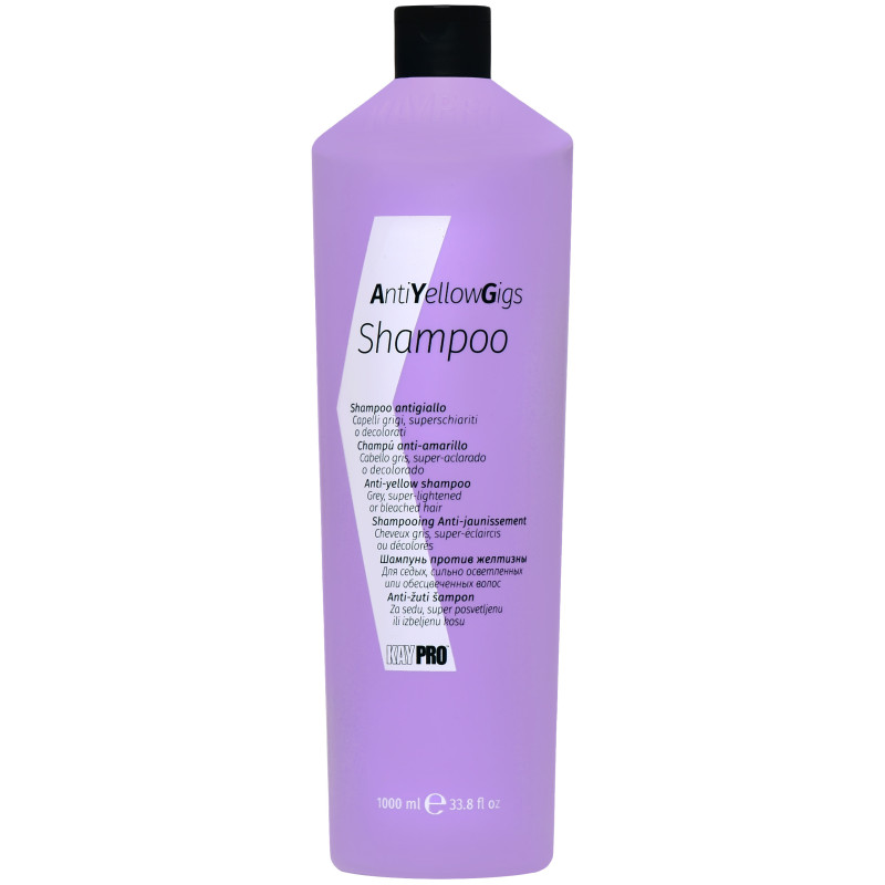 KayPro No Yellow Gigs - neutralizujący szampon do włosów blond, 1000ml