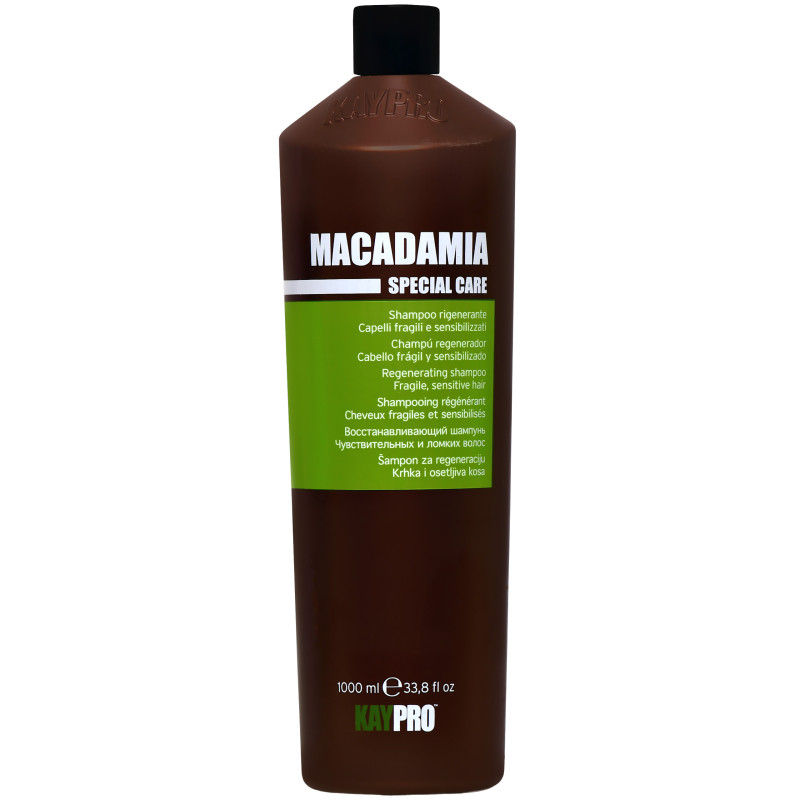 KayPro Macadamia Special Care - szampon regenerujący do włosów cienkich, 1000ml