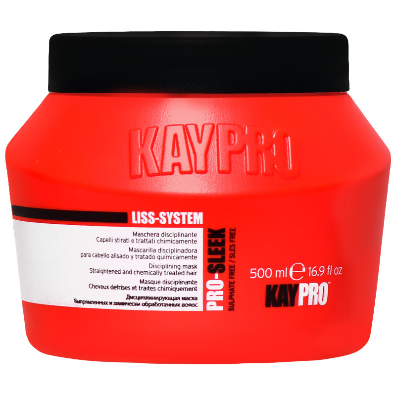 KayPro Pro Sleek Liss System -  wygładzająca maska do włosów, 500ml