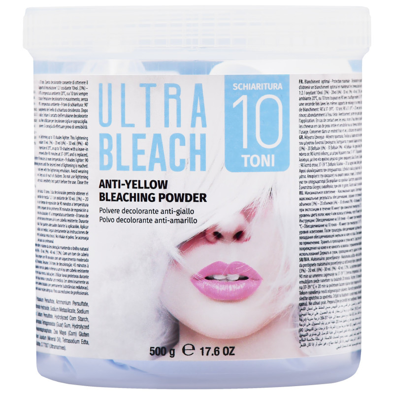 KayPro Ultra Bleach 10 Toni - profesjonalny rozjaśniacz do włosów, 500g