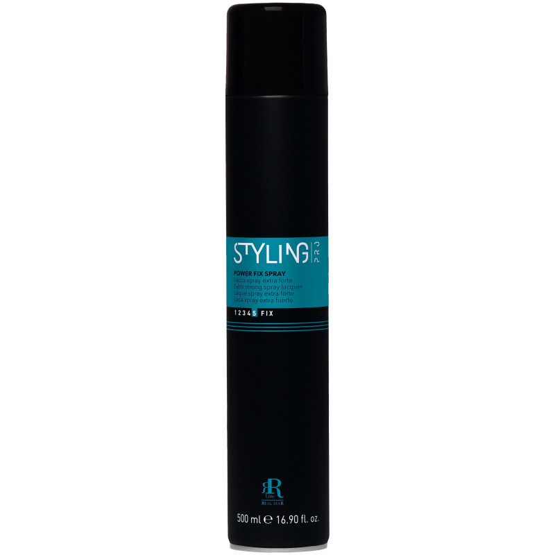 RR Styling Pro Power Fix - bardzo mocny lakier do włosów, 500ml