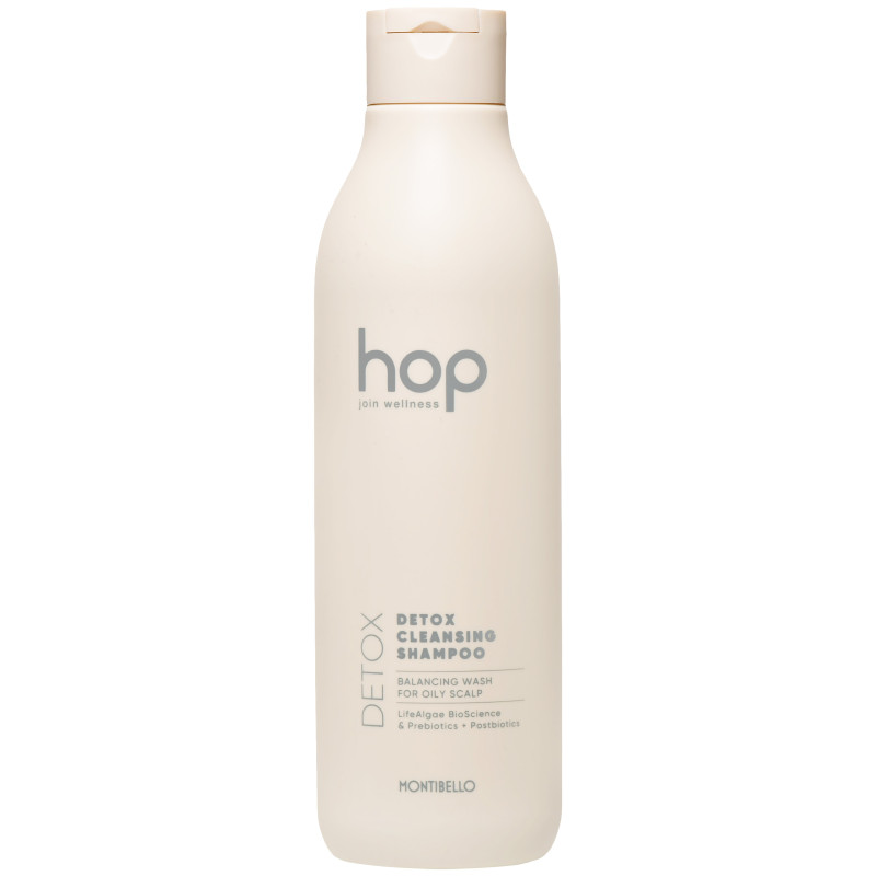 Montibello HOP Detox Cleansing - delikatny szampon oczyszczający, 1000ml