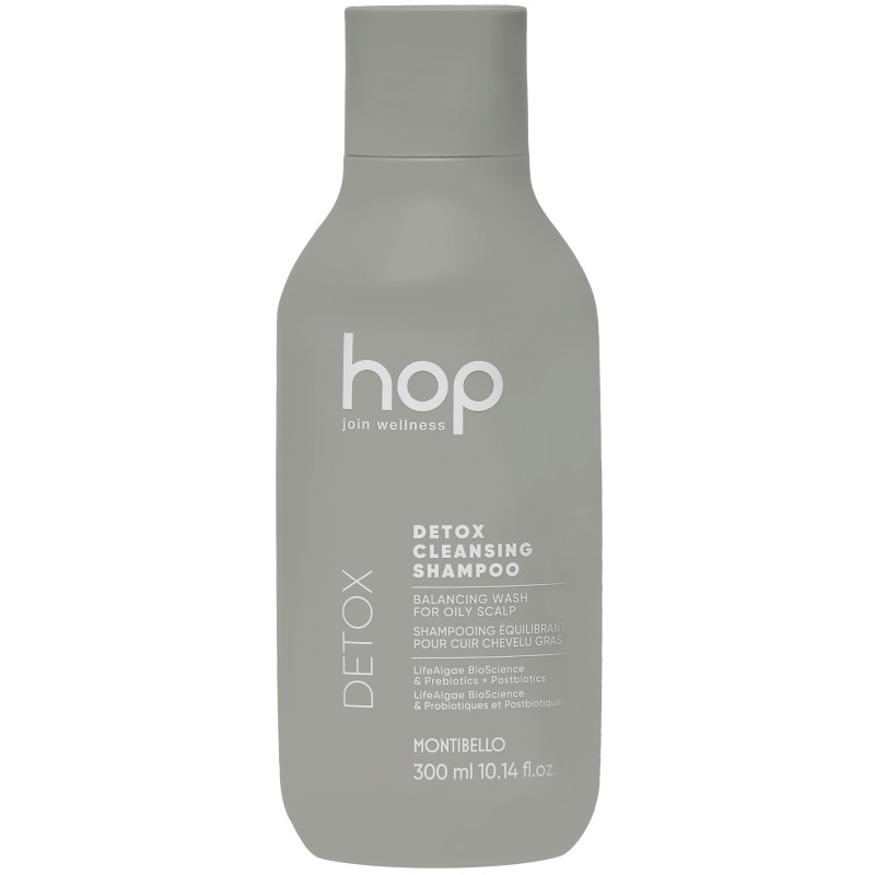 Montibello HOP Detox Cleansing - delikatny szampon oczyszczający, 300ml