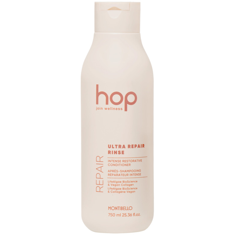 Montibello HOP Ultra Repair Rinse - odżywka naprawcza do włosów suchych, 750ml
