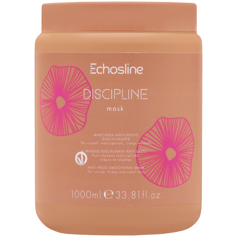 Echosline Discipline - maska dyscyplinująca do włosów puszących się, 1000ml