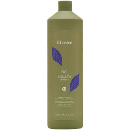 Echosline No Yellow - szampon neutralizujący żółte tony, 1000ml